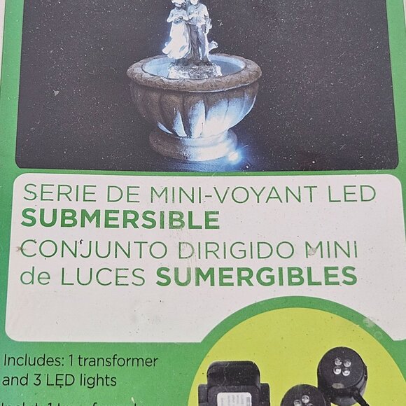Beckett Submersible Mini LED Light Set Fountain Pond Garden 3 Lights 2011 - Picture 3 of 12